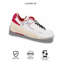 ราคา รองเท้า Nike Jordan 2 Retro Low SP Off-White White Red (พร้อมส่ง) (40833521403)