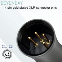 ราคา GUOGUA XLR 4Pin ถึง 3.5 มม./4.4 มม., อลูมิเนียมอัลลอยด์ Plug and Play Balanced Sound Converter, แบบพกพาชายหญิง HiFi Audio Adapter สําหรับหูฟัง (55115175236)