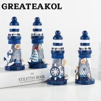 ราคา Greateskol เครื่องประดับประภาคาร, โมเดลนาฬิกาไม้หัตถกรรม, งานฝีมือประภาคารสไตล์เมดิเตอร์เรเนียน (26306593973)