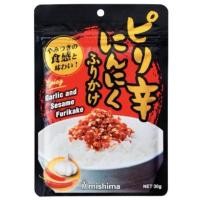 ราคา T ผงโรยข้าว กระเทียมผสมงา รสเผ็ด มิชิมา Spicy Garlic & Sesame Furikake Mishima 30g (54165507941)