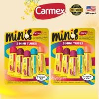 ราคา [พร้อมส่ง] USA Carmex Lip Balm Mini Tube 5g ลิปบาล์มแบบหลอด ฉ่ำวาว ฟื้นฟูปากแห้งแตก คาร์เม็กซ์ ลิปบาล์ม (45507409312)