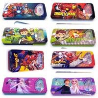 ราคา กล่องดินสอเหล็ก 2 ชั้น พร้อมชุดเครื่องเขียน (6756810359)