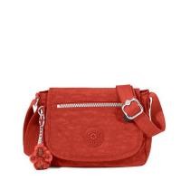 ราคา กระเป๋า Kipling Sabian Crossbody Mini Bag - Red Rush ของแท้ (1293235451)