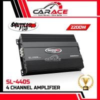 ราคา SHUTTLE LAB เครื่องขยายเสียง 4 ช่อง 2200W Mosfet SL-440S ClassAB 4CH เครื่องขยายเสียงรถยนต์ 4-CH Power Amp Kereta รถ Amp (19880139679)