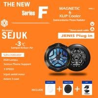 ราคา <ICE Type> Magnetic & Klip Type F2 Cooler หม้อน้ําโทรศัพท์มือถือ Phone Cooler พัดลมระบายความร้อนเซมิคอนดักเตอร์ (54203160417)