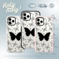 ราคา เคส IMD ผีเสื้อสีดําสําหรับ iPhone 15 Pro Max 14 Pro Max 13 Pro Max 12 Pro Max 11 Pro Max Xs Max (56265059810)