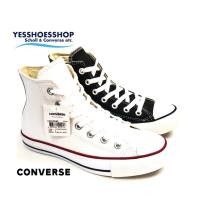 ราคา สินค้าพร้อมส่ง รุ่นConverse Chuck Taylor All Star Hi Leather รองเท้าหนังคอนเวิรส์หุ้มข้อ สินค้าลิขสิทธิ์แท้ (6118103314)