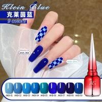 ราคา สีเจลทาเล็บ AS (Another Sexy) สีเจลโทนน้ำเงิน ฟ้า 9 สี รหัส AKB (19248171721)
