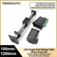 ราคา XYZ Axis Linear Guide Stage CNC Sliding Table Motor Kit Single Rail SFU1204/1605/1610 Ball Screw Mo (56966645251)