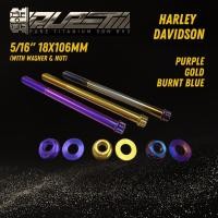 ราคา 5/16 18x106mm (พร้อมแหวนรองและน็อต) สกรู GR5 สกรูไทเทเนียม Harley Davidson Motorcycle Titanium Screw (46010641409)