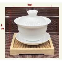 ราคา ก้ายหว่านเซรามิก100cc 白瓷盖碗100cc Ceramic Teapot (Gai Wan)100cc (2012590934)