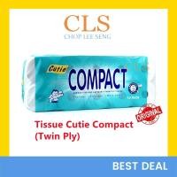 ราคา CLS Tissue Cutie Compact Twin Ply ห้องน้ําห้องน้ําม้วน Tisu Tandas 2 ชั้น 1 แพ็ค 10 ม้วน (56065048953)