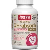 ราคา Jarrow Formulas QH-Absor Ubiquinol 100mg - 120 Softgels - การดูดซึมสูงและสารต้านอนุมูลอิสระที่ใช้งานรูปแบบ Co-Q10 - พอร์ต Mitochondral Energy Production & Healthy Cardiovasular Func (53665517364)