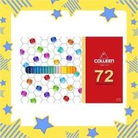ราคา (ส่งเร็ว) ดินสอสีไม้ colleen คอลีน 72 สี แท่งยาว #775 (11349711888)