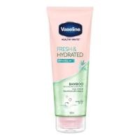 ราคา Vaseline Healthy White Fresh & Hydrated Whitening Gel Bamboo 180ml. วาสลีน เฮลธี้ ไวท์ เฟรช & ไฮเดรท ไวท์เทนนิ่ง เจล (6119554526)