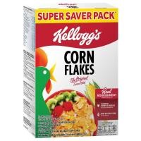 ราคา เคลล็อกส์อาหารเช้าคอร์นเฟลกส์ 500กรัม Kelloggs Cereal Cornflakes 500g. [หมายเลขบาร์โค้ด 8852756346053 ] (49165448942)