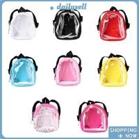 ราคา DAILY ตุ๊กตากระเป๋าเป้สะพายหลัง อุปกรณ์ตุ๊กตา PCV DIY โปร่งใส (51366173044)