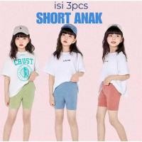 ราคา 3 ชิ้น - กางเกงขาสั้นสําหรับเด็กอนุบาลหรือโรงเรียนประถมศึกษาสาวชุดชั้นในกางเกงร้อนสําหรับเด็กผู้หญิง 4-10 ปี (45856073996)