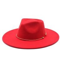 ราคา Fedora 8.5 ซม.Brim Fedora ขนาดใหญ่กว้าง Brim แจ๊สหมวกผู้หญิง Fedora หมวกผู้ชายแฟชั่นปานามาหมวกแต่งงานหมวก (47216019356)