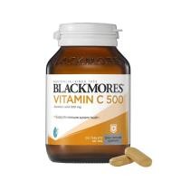 ราคา Blackmores Vitamin C 500mg Immune Support Tablets 120 เม็ด Exp.11/27 (24981673982)