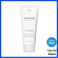 ราคา [EtudeHouse] Moistfull Collagen Cleansing Foam 150ml / โฟมล้างหน้าเกาหลี / Hydrating & Bouncy Facial Wash / Rich Moist Cleanser (47058577291)