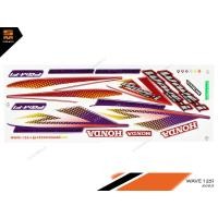 ราคา สติ๊กเกอร์ honda wave125i ฮอนด้า เวฟ 125i ปี 2003 รุ่น 1 สีแดง (เคลือบเงา) (3735661066)