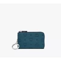 ราคา New MCM แท้card case หนังปั๊มสีเขียวเข้ม (24346954155)