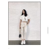 ราคา ส่งต่อกางเกง BOY JEANS - OFF WHITE แบรนด์ MAINICHI ( theline.official ) (7280305341)
