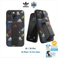 ราคา [ส่งฟรี+มีของแถม] เคส Adidas Sports Colorfu Grip & Stand & Hand Strap Case for iPhone 14/ 14 Pro / 14 Pro Max (21210230951)