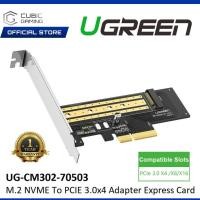 ราคา UGREEN M.2 NVME เป็น PCI-E3.0X 4 EXPRESS CARD ADAPTER, สล็อตรองรับ PCIE 3.0 X4/X8/X16, SSD: 2230/2242/2260/2280- CM302 (45965073154)