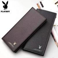 ราคา wallet cardholder Playboy ของแท้หนังนุ่มธุรกิจผู้ชายกระเป๋าสตางค์ยาวช่องเสียบการ์ดหลายช่องกระเป๋าสตางค์สั้นบางเฉียบกระเป๋าสตางค์หนังนุ่มอินเทรนด์ (40482690916)