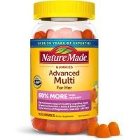 ราคา Nature Made Advanced Ladies Gummy Multivitamin ประกอบด้วย Magnesium Citrate, Calcium, B Family Vitamins, Ladies Multivitamin Gummies, 90 Complex Gummies, 30 Days Supply Volume (47313699563)