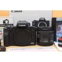 ราคา Canon EOS M50 + LENS 15-45mm IS STM (สีดำ) สภาพสวยใหม่มาก เครื่องศูนย์ จอทัชสรีน เมนูไทย อุปกรณ์ครบกล่อง จอติดฟิล์มแล้ว (19892487723)