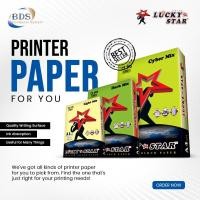 ราคา LUCKY STAR A4 COLOUR PAPER 80g 450s (43474524409)