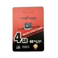 ราคา การ์ดหน่วยความจํา ADVANCE / TFC 4gb Micro SD Class 6 SDHC MMC หน่วยความจํา MicroSD ORI (51257671333)