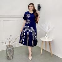 ราคา TWILL DRESS, UMBRELLA DRESS, NIGHT CAP, NEWEST PREMIUM MOTIF, ORIGINAL PEKALONGAN, SHORT-SLEEVED DRESS (57914937310)