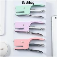 ราคา BASTIBAG เครื่องเย็บกระดาษโลหะ, อุปกรณ์เข้าเล่ม Heavy Duty บรรจุภัณฑ์ Plier, Handy Candy สี 16 แผ่นความจุ Desktop Stapler Office (51266259368)