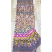 ราคา (A-36) ผ้าไหมมัดหมี่ไทย2ตะกอ ทอมือแท้100% (24223731160)