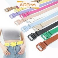 ราคา AIRE1HM เข็มขัดหัวเข็มขัดทรงสี่เหลี่ยมผู้หญิง Casual Vintage กางเกงชุดเข็มขัด (46716454636)