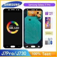 ราคา สําหรับ Samsung Galaxy J7 Pro จอแสดงผล LCD Touch Screen Digitizer Assembly สําหรับ SamsungJ7 2017 J730 J730F หน้าจอ (43809624512)