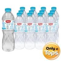ราคา ท็อปส์น้ำดื่ม 350มล. แพค 12 Tops Drinking Water 350ml. Pack 12 [หมายเลขบาร์โค้ด 8853474057849 ] (47915452217)
