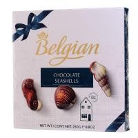 ราคา เดอะเบลเจียนช็อกโกแลตซีเชล 250กรัม The Belgian Chocolate Seashells 250g. [หมายเลขบาร์โค้ด 5413121350032] (48662753523)