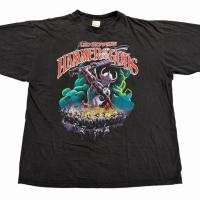 ราคา Retro Hammer Totem Art พิมพ์ Led Zeppelin เสื้อยืดแขนสั้น American Rock รอบคออินเทรนด์ Top (57116259647)