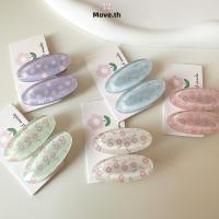 ราคา ในไทย-พร้อมส่ง✨กิ๊บหนีบผม ลายดอกไม้ น่ารักหวาน คลิปด้านข้าง สไตล์เกาหลี นักเรียนสำหรับผู้หญิง เครื่องประดับผมแฟชั่น-Move (26969183061)