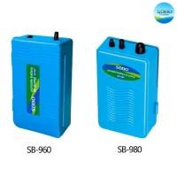 ราคา ปั๊มลมพกพาใส่ถ่าน SOBO SB-960/ SB-980 (48406587109)
