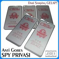 ราคา LAYAR JOI Anti SPY ความเป็นส่วนตัว Infinix Hot 30 30i 20i 20s 20 Play 12 11s 40 40i Hot 10 10T 10s 9 8 หมายเหตุ 12i NFC VIP 4G 5G Zero X Neo 20 8i GT 10 Pro G96 2022 2023 S5 Lite Anti-Scratch Dark Bla