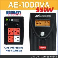 ราคา ZIRCON AE-1000VA/550W ZIRCON UPS CCTV 2-8 ตัวและเครื่องบันทึก ได้ประมาณ 15-30 นาที|2Y Warranty (23583432287)