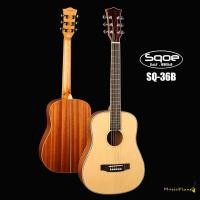 ราคา Sqoe กีตาร์โปร่ง/โปร่งไฟฟ้า 36 นิ้ว รุ่น SQ-36B (18278170112)