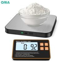 ราคา ORIA 15 กก./1 กรัมเครื่องชั่งครัวดิจิตอลแยกออกแบบเครื่องชั่งอาหาร 7 หน่วย & ฟังก์ชั่น Tare สําหรับทําอาหารเบเกอรี่ (40257025247)