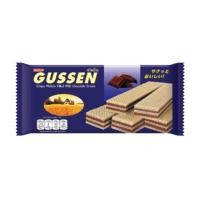 ราคา กัสเซ็น เวเฟอร์สอดไส้ครีมรสช็อกโกแลต Gussen Choco Wafer 80g. (26694700482)